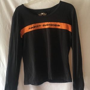 Harley Davidson Vintage Long sleeve women's top    size L